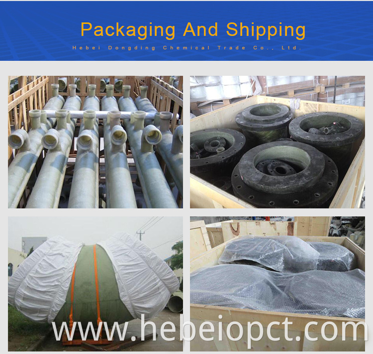 FRP flange connection frp pipe fittings